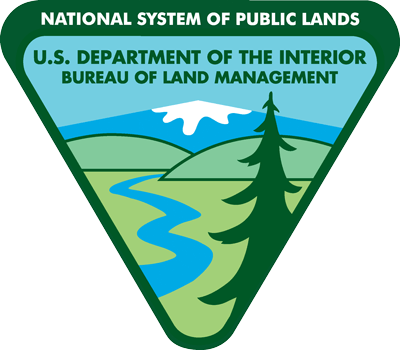National System of Public Lands badge - U.S. Department of the Interior - Bureau of Land Management